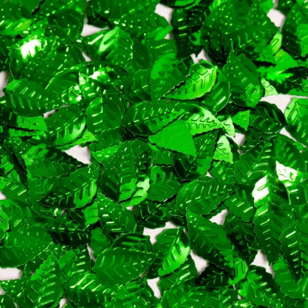 Bord confetti Grønne Blader 14 gram 