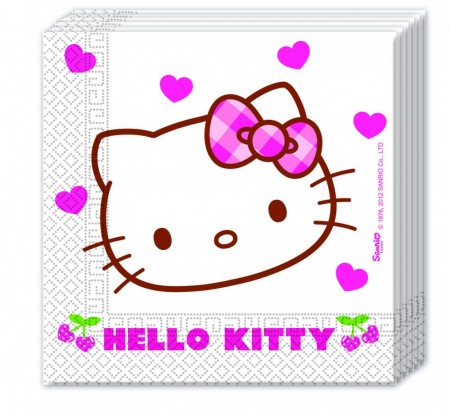 Hello Kitty Servietter 20 stk NY