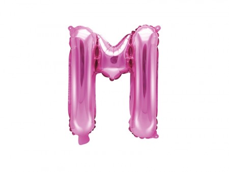 Folieballong Pink 35cm M