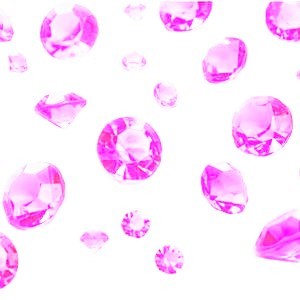 Diamanter 100 gram Rosa 