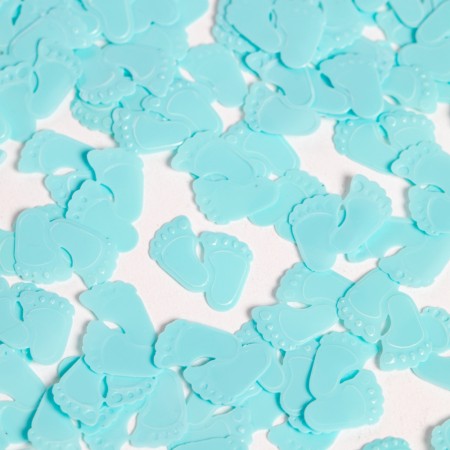 Bord confetti  babyøtter 14 gram Blå