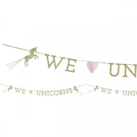 We Heart Unicorn Banner 3meter